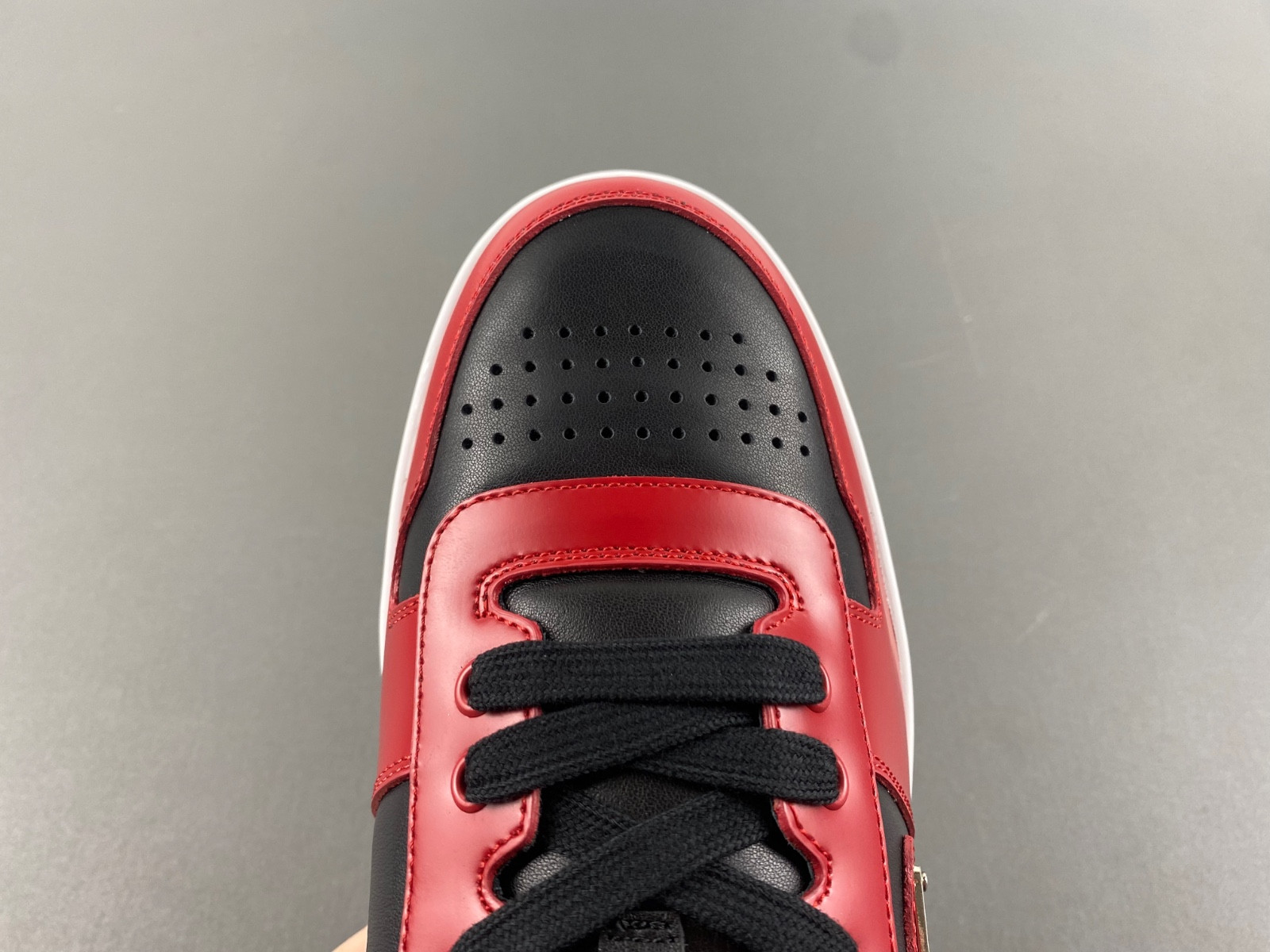 pra downtown leather sneakers