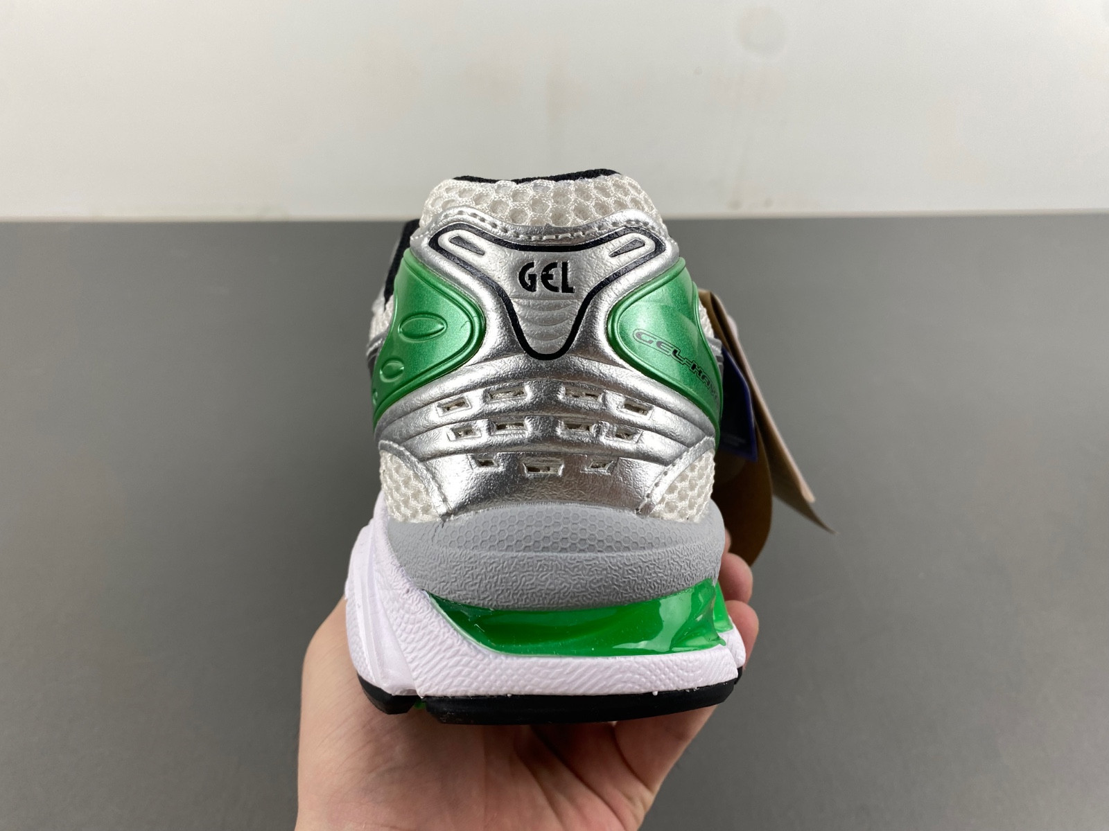 As*ic*s gel-kayano 14 white/malachite green 1201a019-110