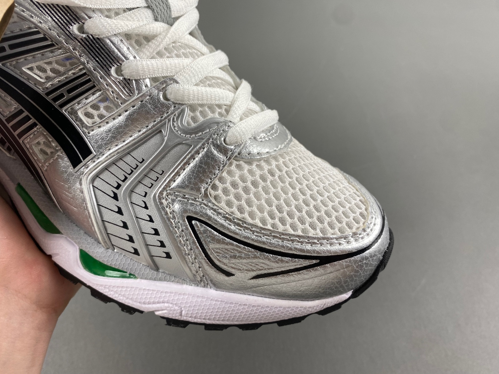 As*ic*s gel-kayano 14 white/malachite green 1201a019-110