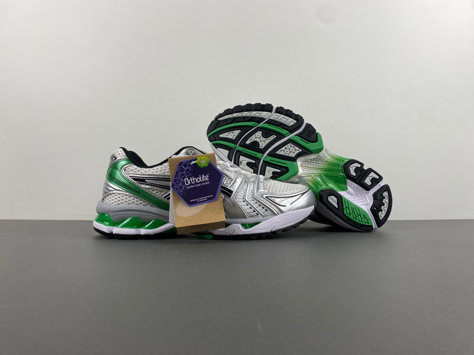 As*ic*s gel-kayano 14 white/malachite green 1201a019-110