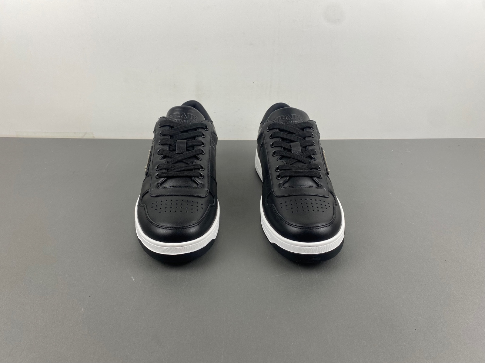 pra downtown leather sneakers