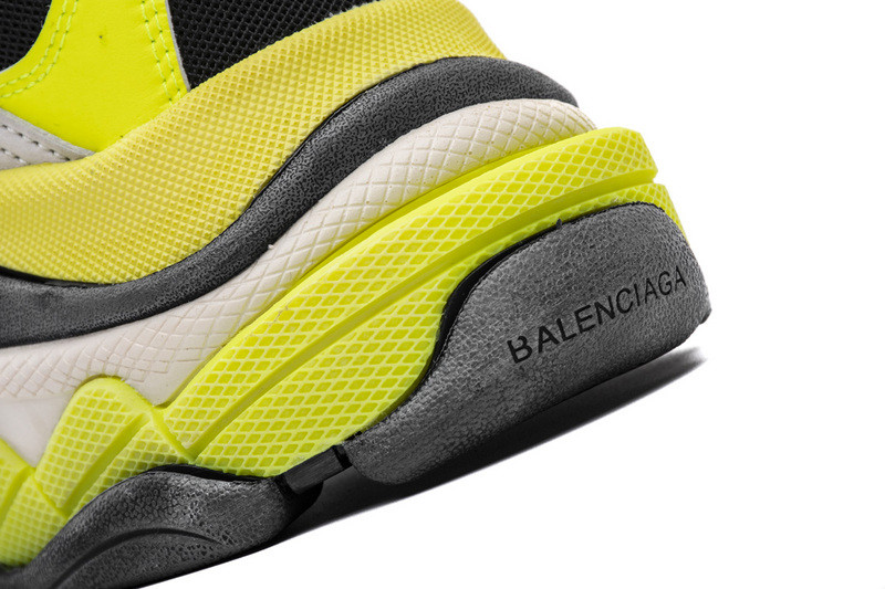 Ba*len*cia*ga triple s yellow/ grey 536737w09oh1293