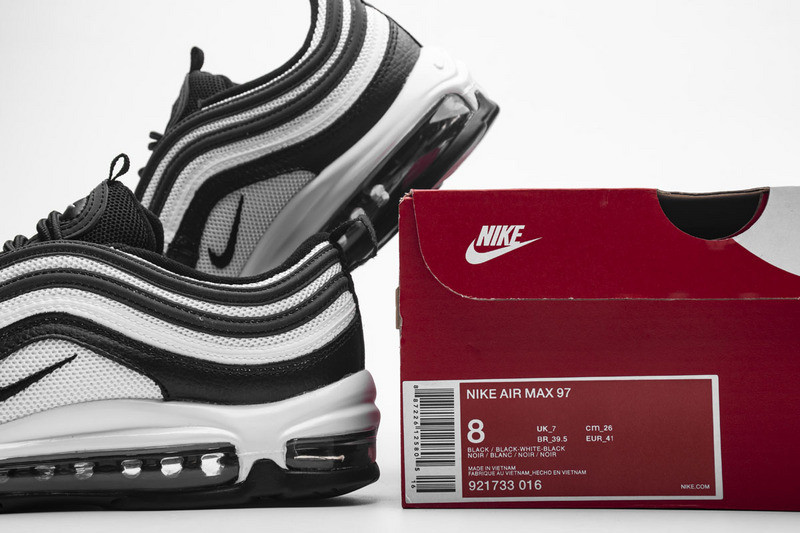 nike air max 97 black white 921733-016