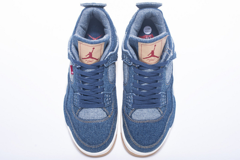 air jordan 4 L*v*s blue denim ao2571-401