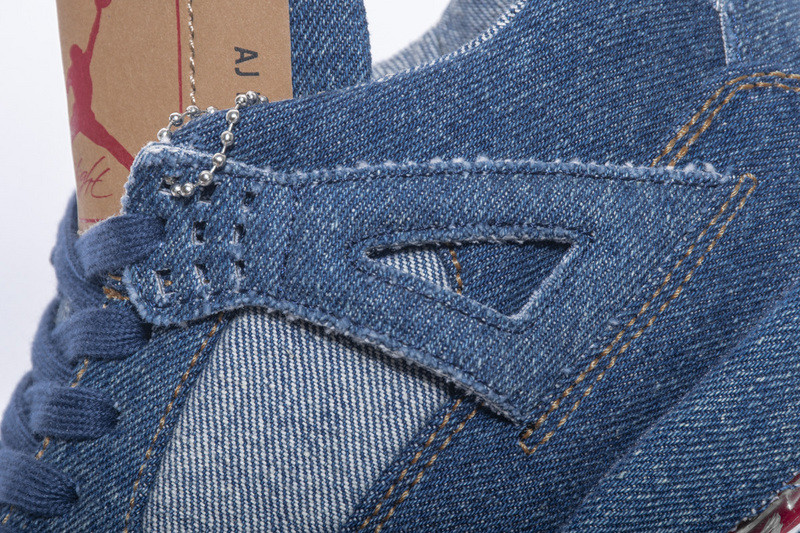 air jordan 4 L*v*s blue denim ao2571-401