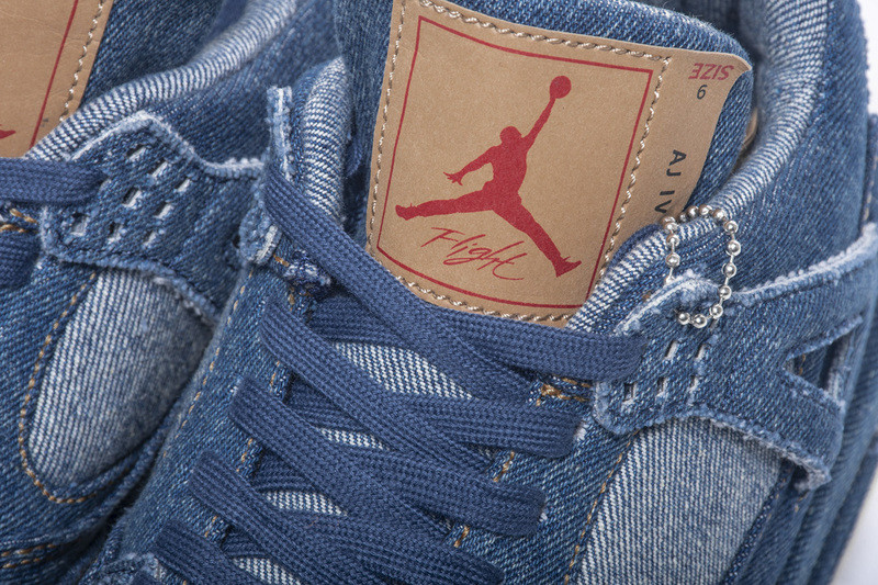 air jordan 4 L*v*s blue denim ao2571-401