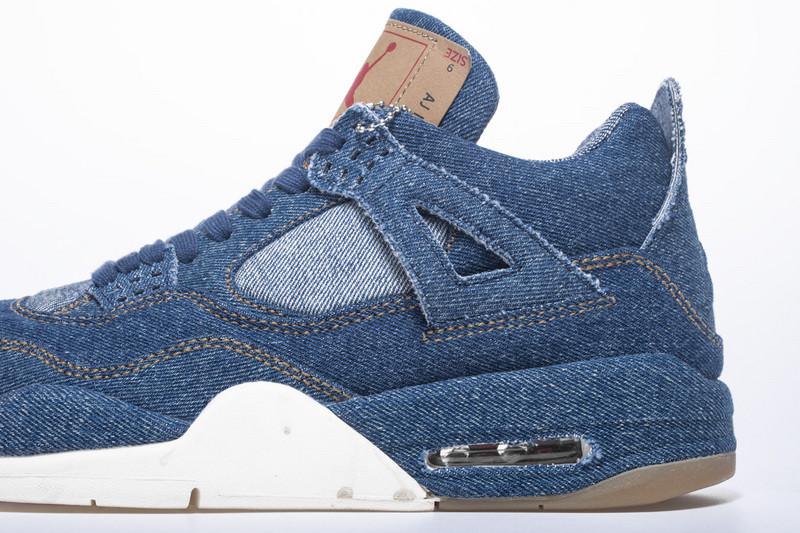 air jordan 4 L*v*s blue denim ao2571-401