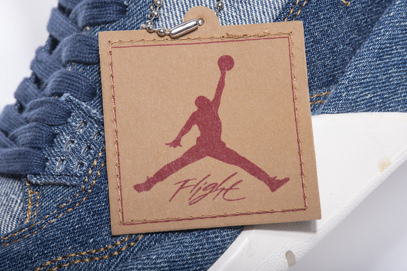 air jordan 4 L*v*s blue denim ao2571-401