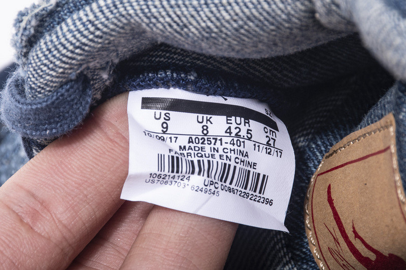 air jordan 4 L*v*s blue denim ao2571-401