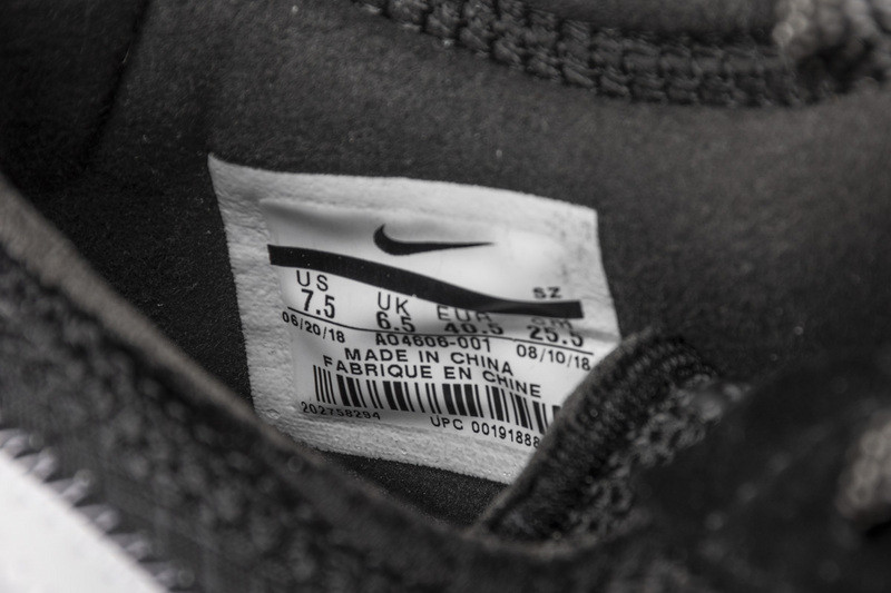 owt nike air force 1 low black ao4606-001