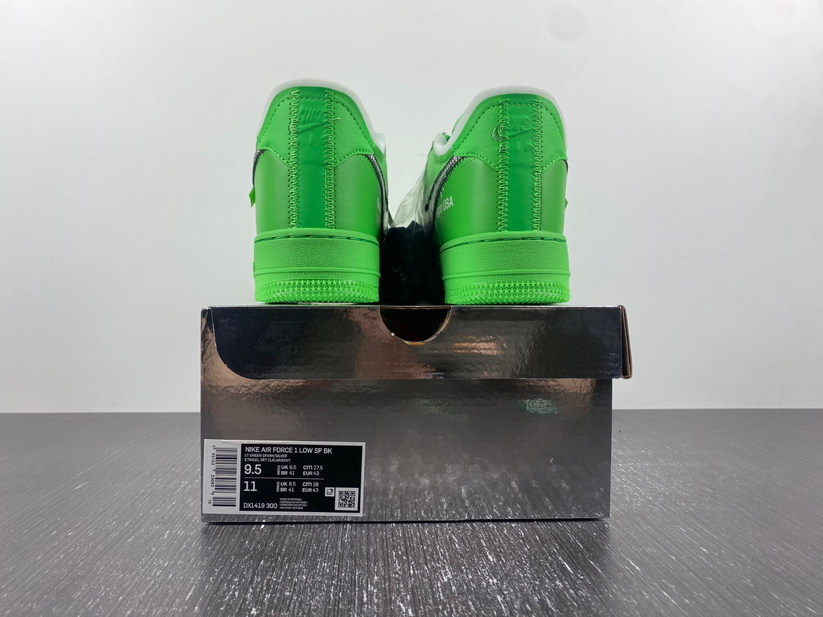 nike air force 1 low owt light green spark dx1419-300