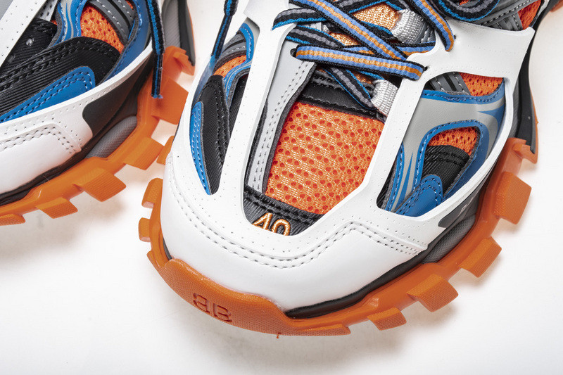 Ba*len*cia*ga 3.0 track trainer orange grey