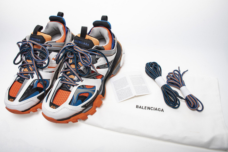 Ba*len*cia*ga 3.0 track trainer orange grey