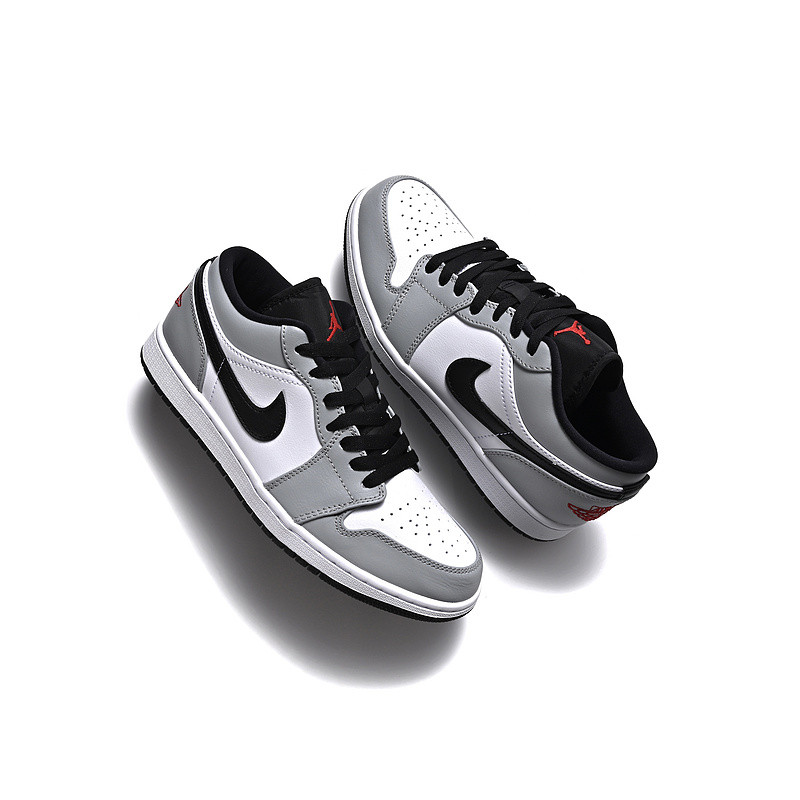 air jordan 1 low “light smoke grey” 553558-030