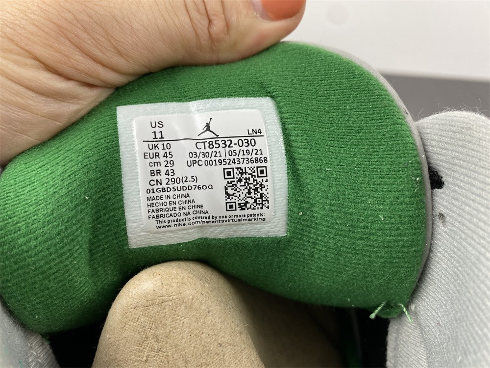 air jordan 3 pine green ct8532-030