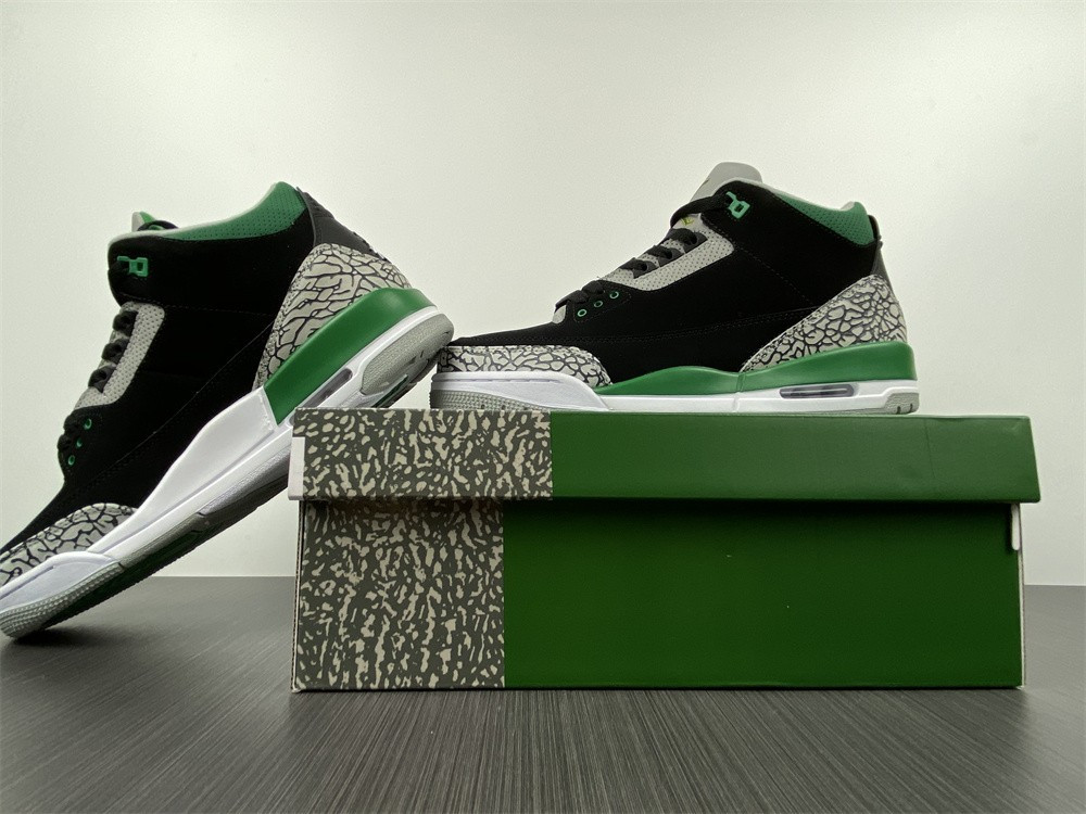 air jordan 3 pine green ct8532-030