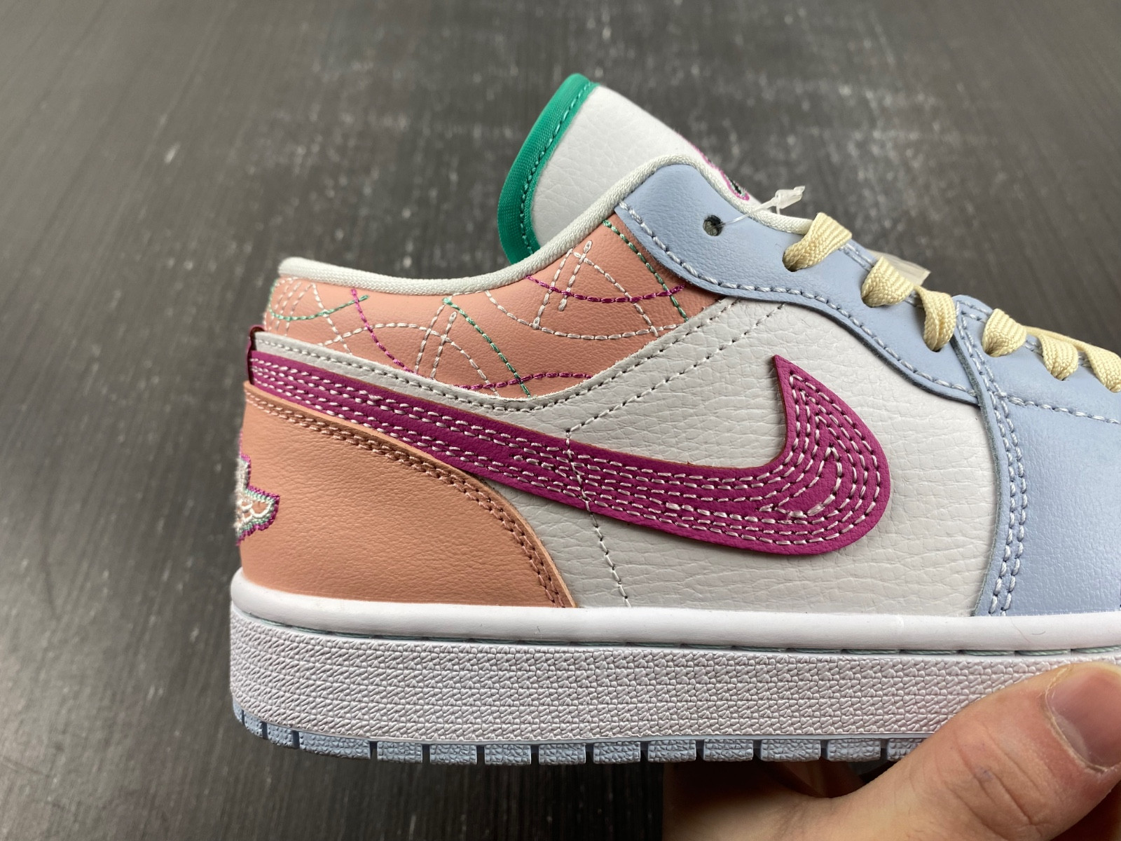 air jordan 1 low sashiko multi-color fv3623-151