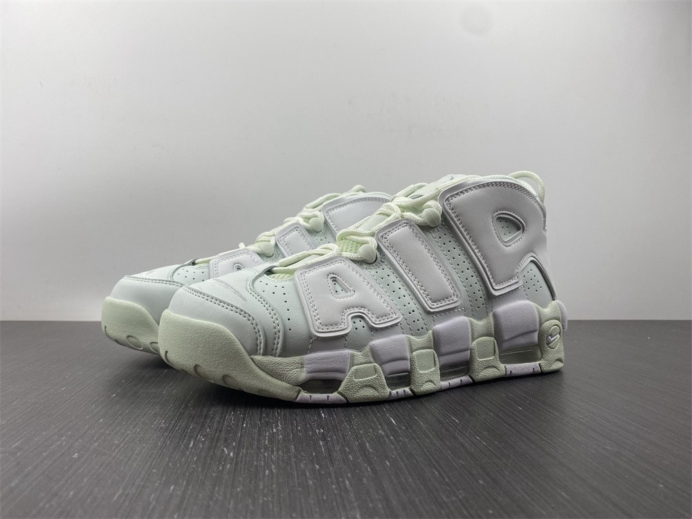 nike air more uptempo barley green (w) - 917593-300