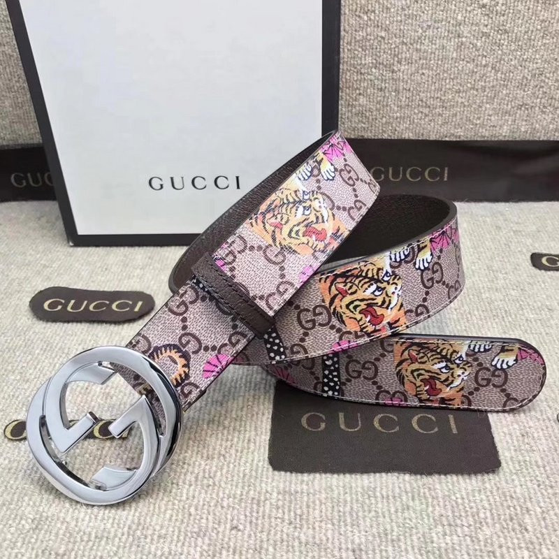 G*u*i tiger print belt w12180
