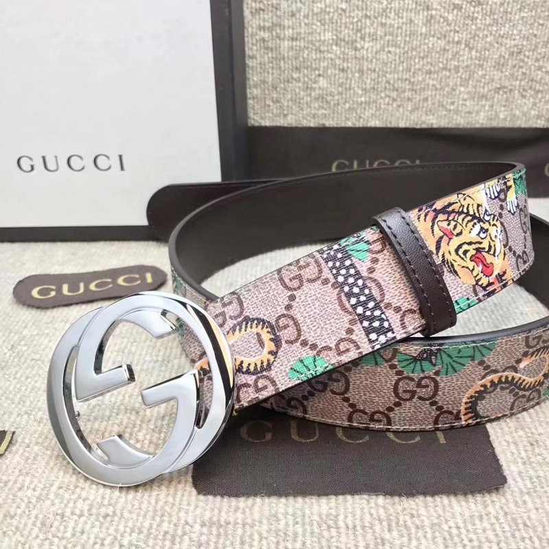 G*u*i tiger print belt w12180
