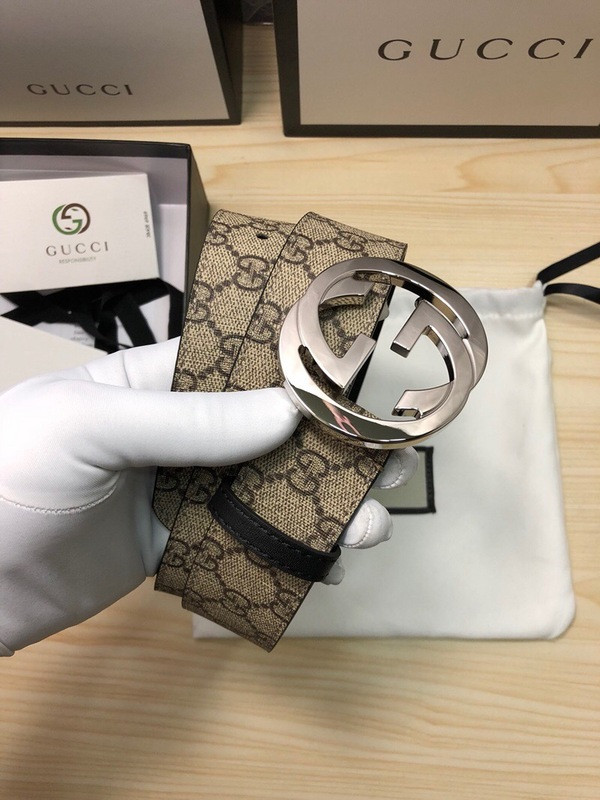 G*u*i reversible gg belt 473030