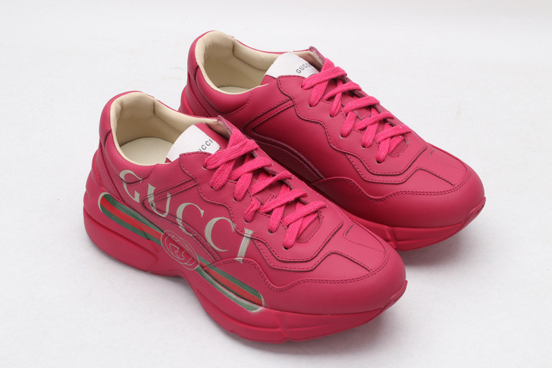 G*u*i sneaker pink with G*u*i letter