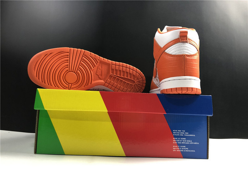 nike sb dunk high orange - 307385-181