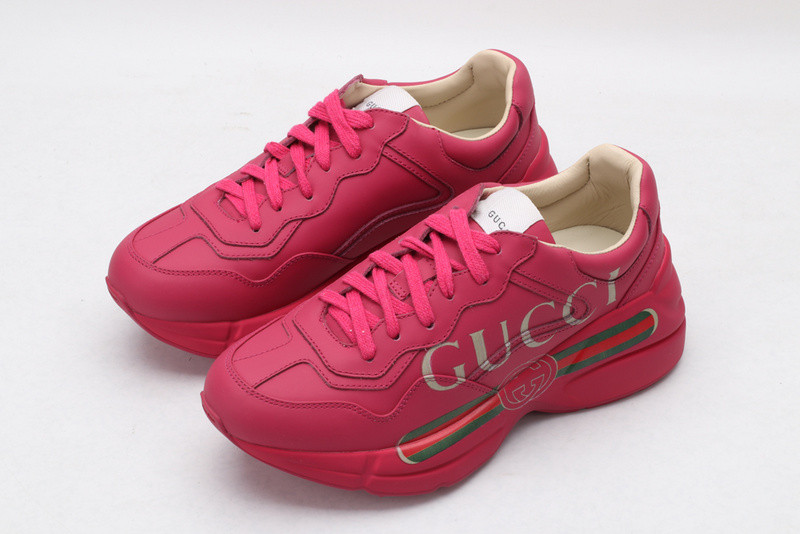 G*u*i sneaker pink with G*u*i letter