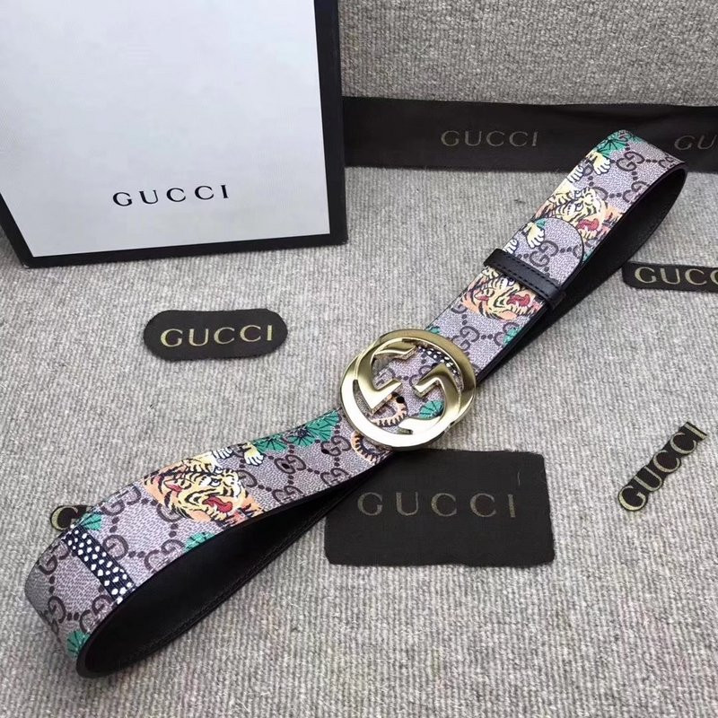 G*u*i tiger print belt w12180