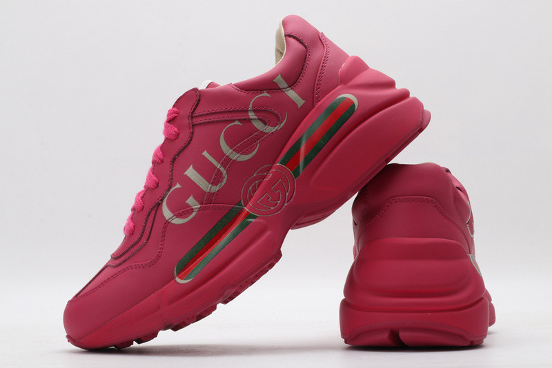 G*u*i sneaker pink with G*u*i letter