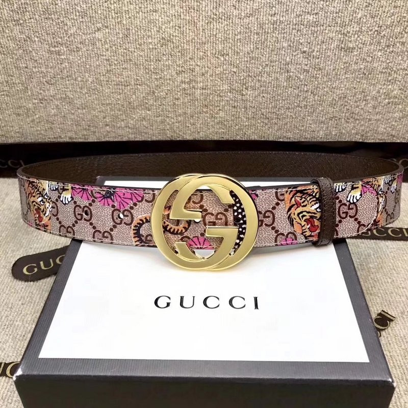 G*u*i tiger print belt w12180
