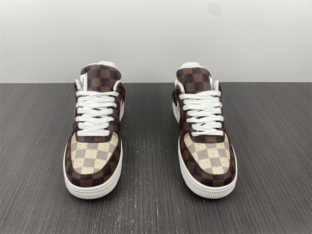 lou1s vu1tton x air force 1 tranier sneaker