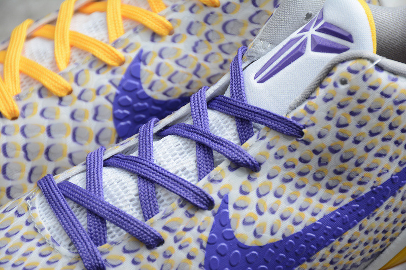 new nike kobe vi 6 protro white purple yellow cw2190-105