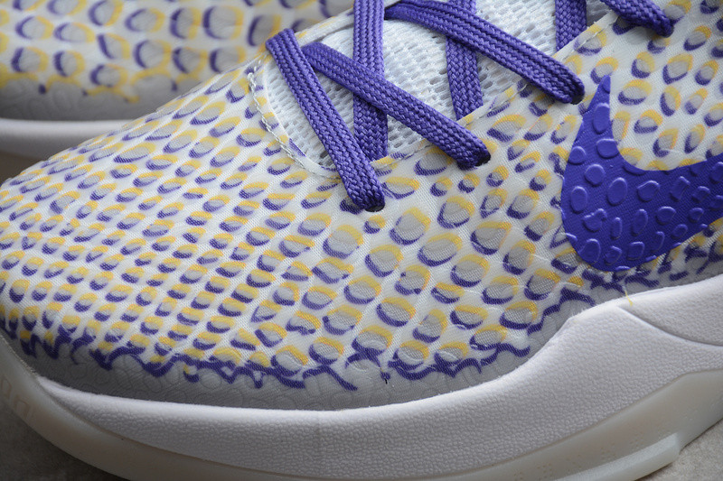 new nike kobe vi 6 protro white purple yellow cw2190-105