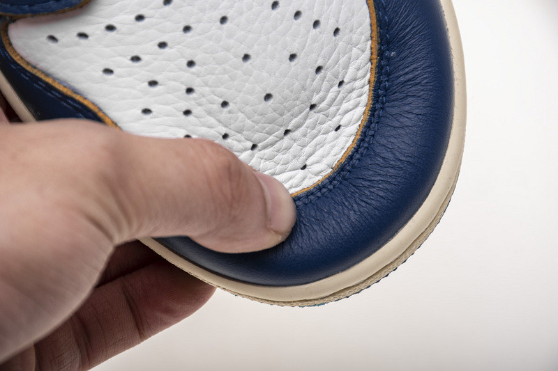 union x jordan 1 retro high los angeles blue toe bv1300-146