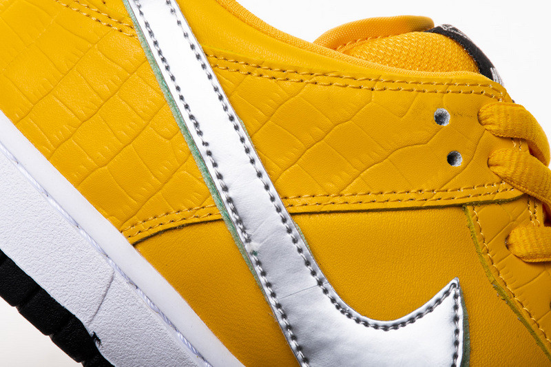 nike dunk low pro og qs canary yellow bv1310-700