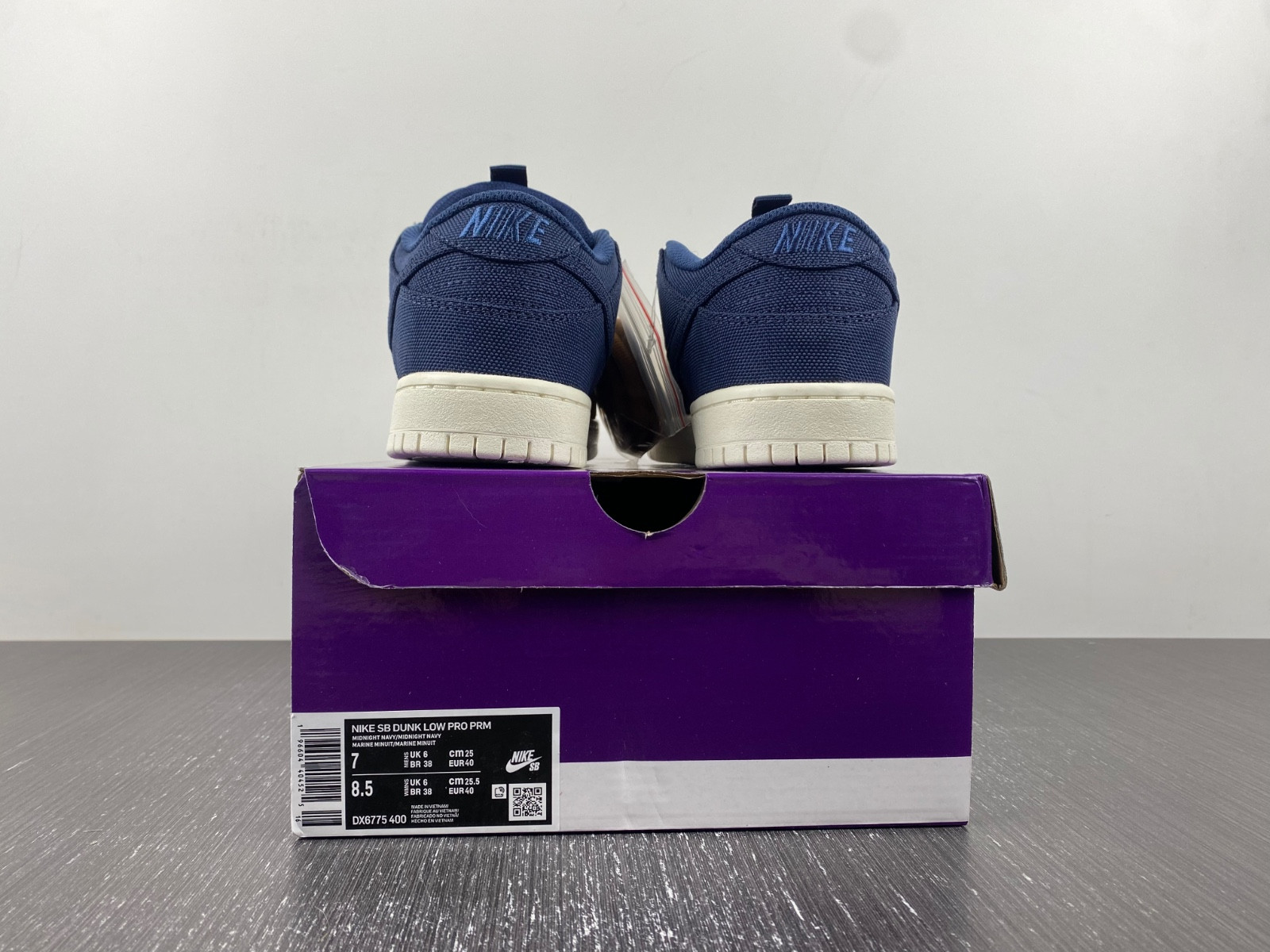 nike sb dunk low "midnight navy/ochre" dx6775-400