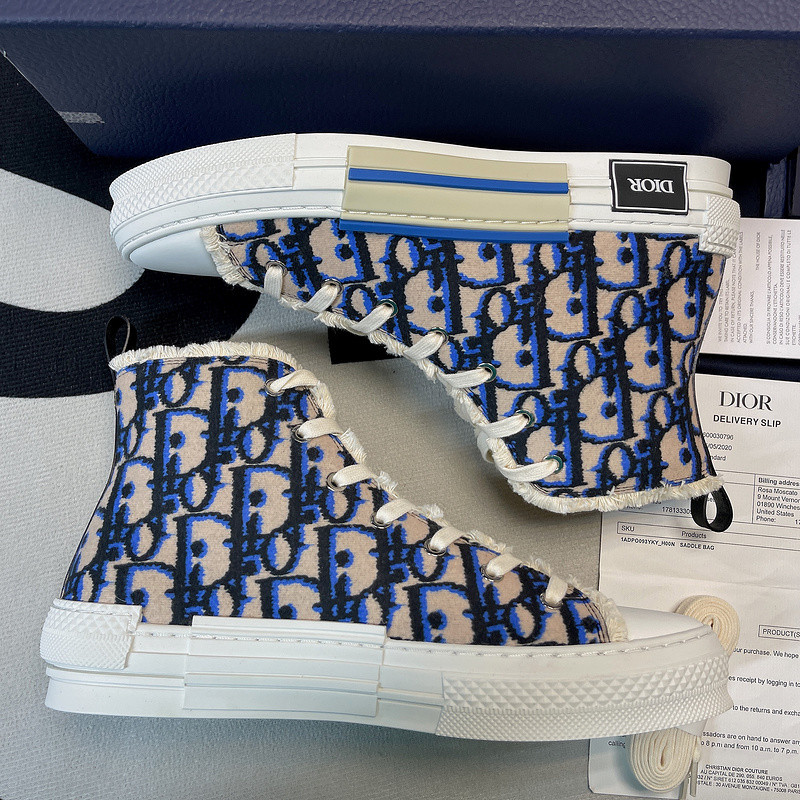 D*or b23 oblique high top sneaker