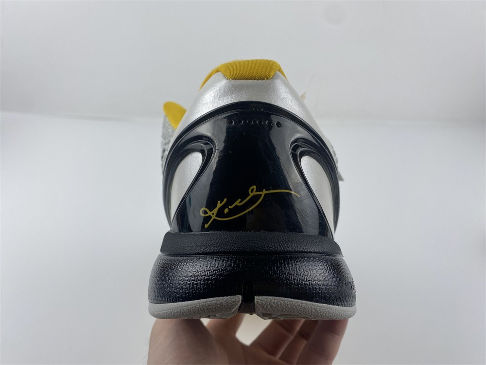 nike zoom kobe 6 white del sol - 436311-101