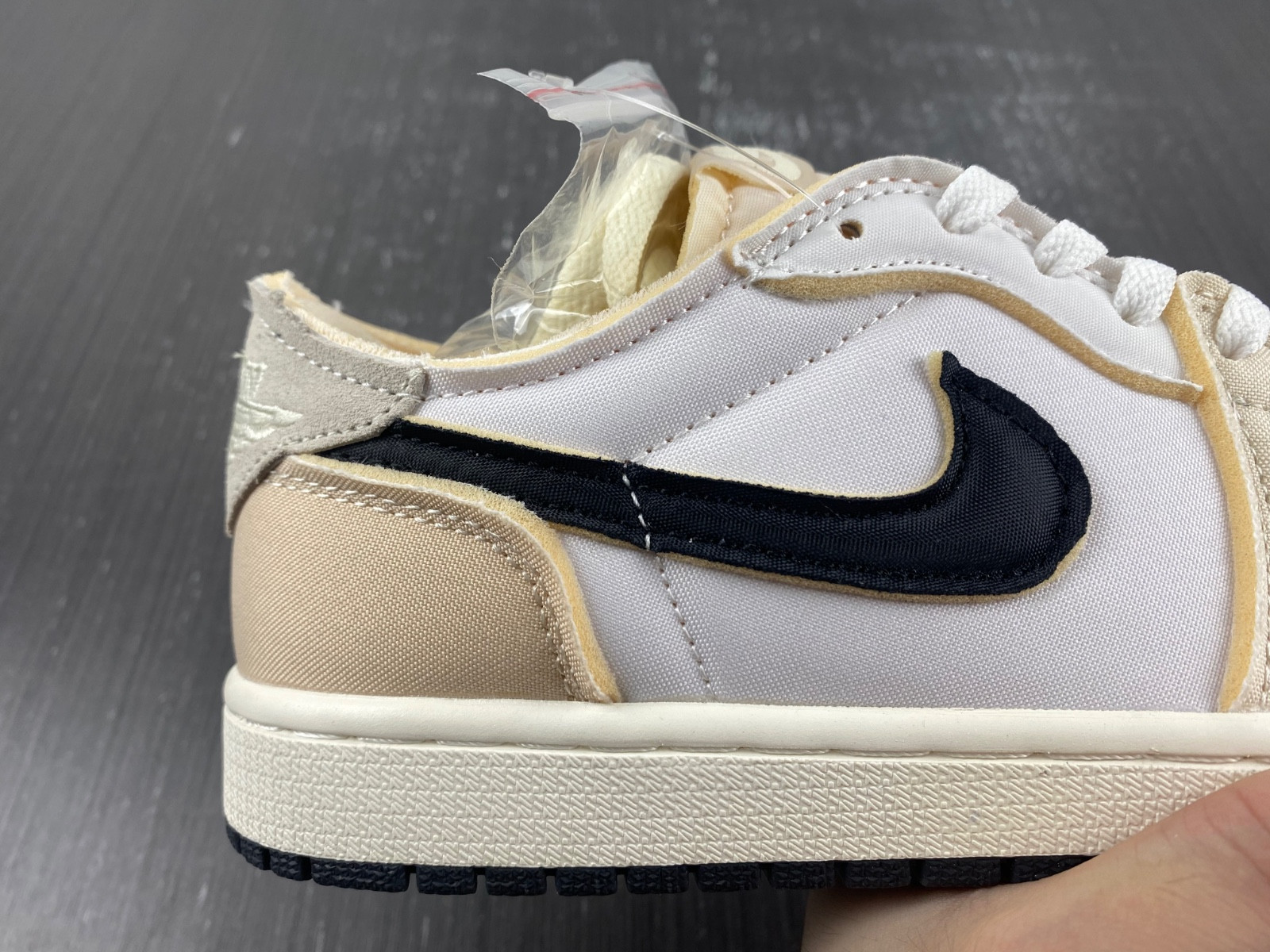 air jordan 1 low og ex "sail" dv0982-100