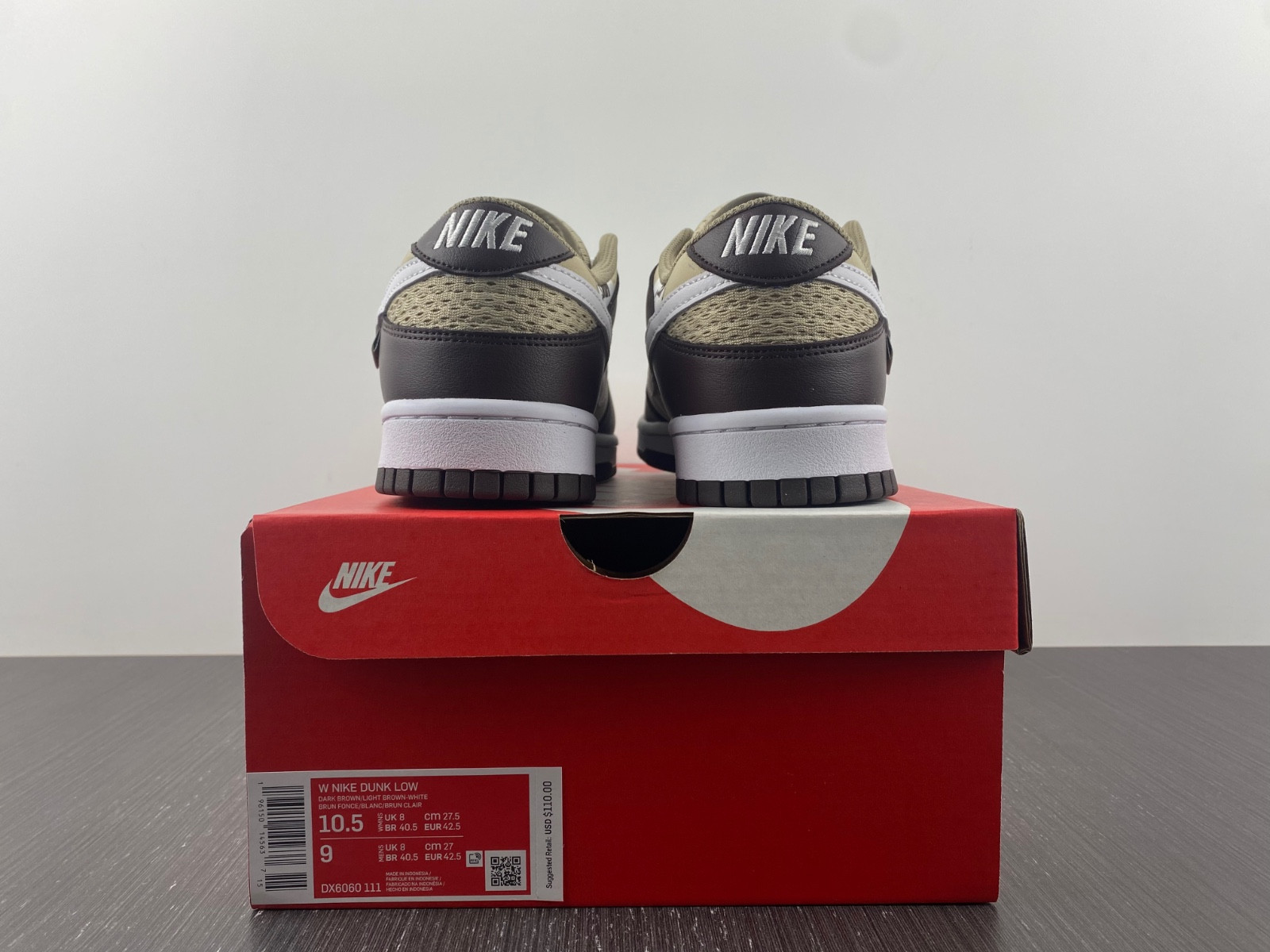 nike dunk low brown basalt (w) - dx6060-111