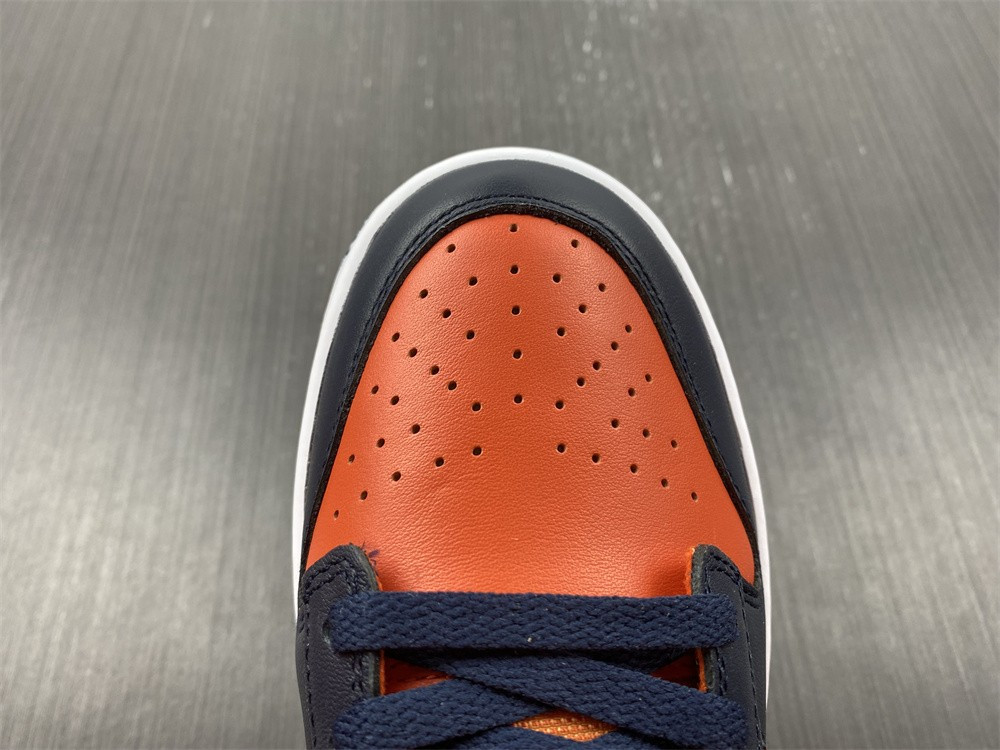 nike dunk low sp champ colors university orange marine cu1727-800