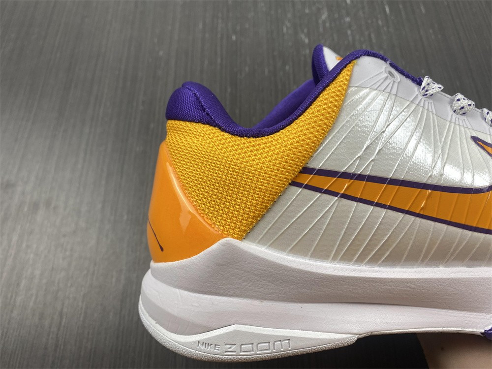 nike kobe 5 lakers - 386429-102