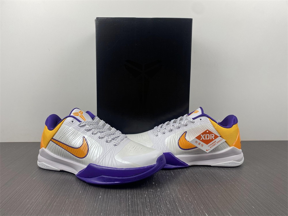 nike kobe 5 lakers - 386429-102