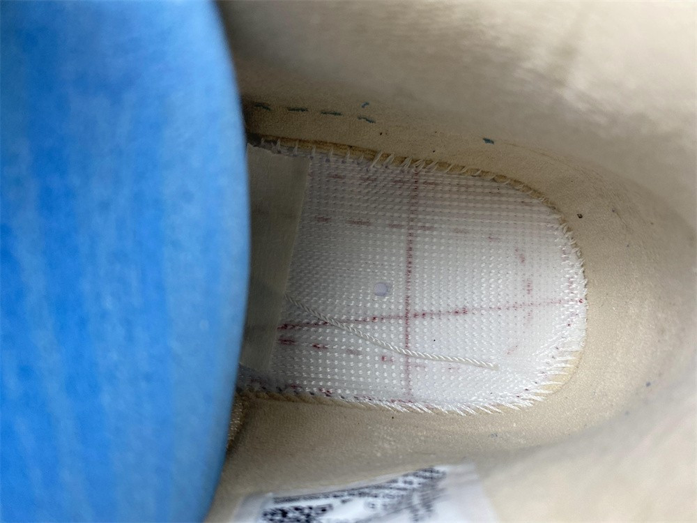 air jordan 4 retro beige blue red blue shoes dc0790-103