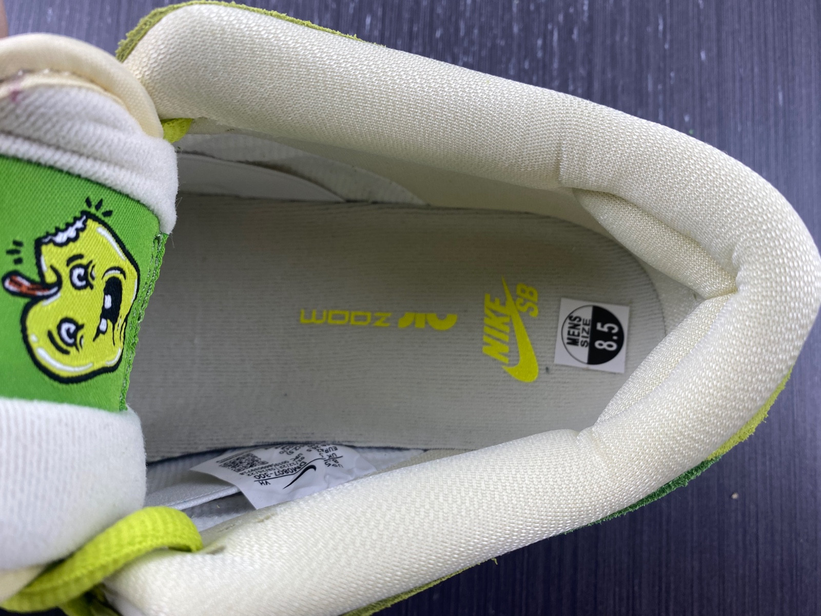 nike sb dunk low green apple - dm0807-300