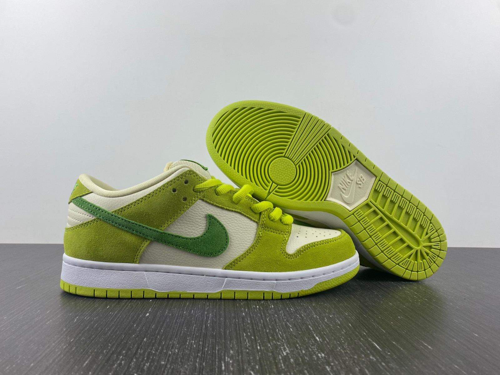 nike sb dunk low green apple - dm0807-300