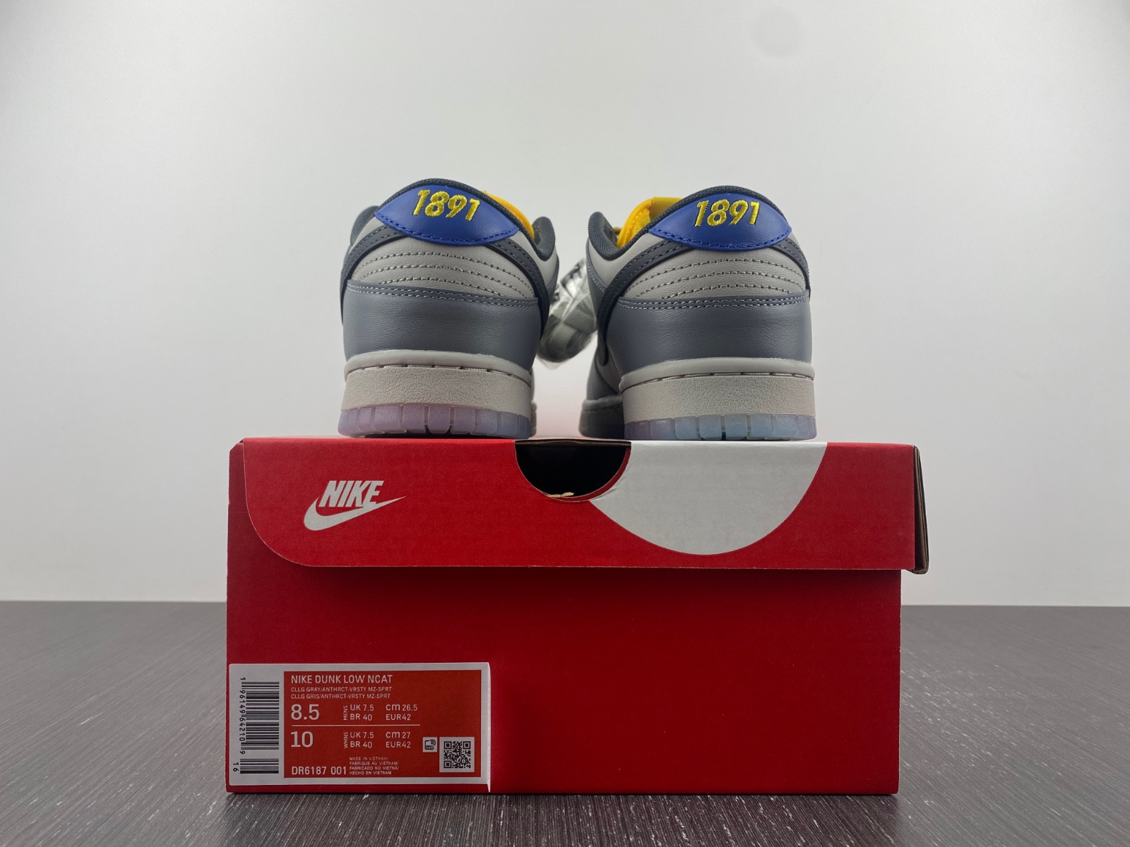 nike dunk low Nor*h carolina a&t - dr6187-001