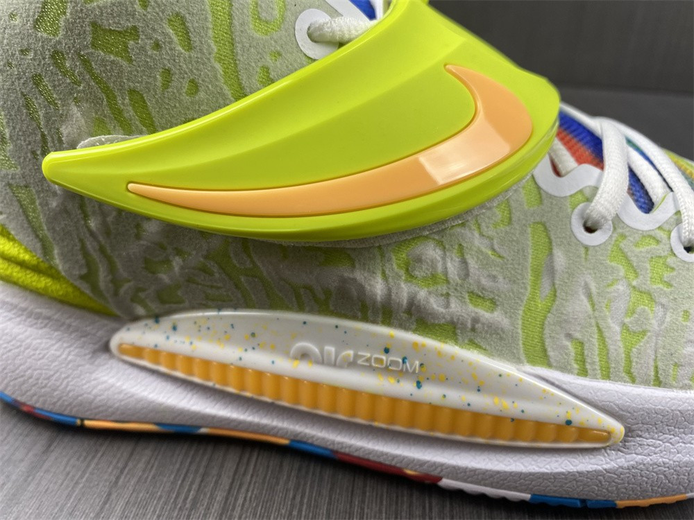 nike kd 14 white lime green - cz0170-101