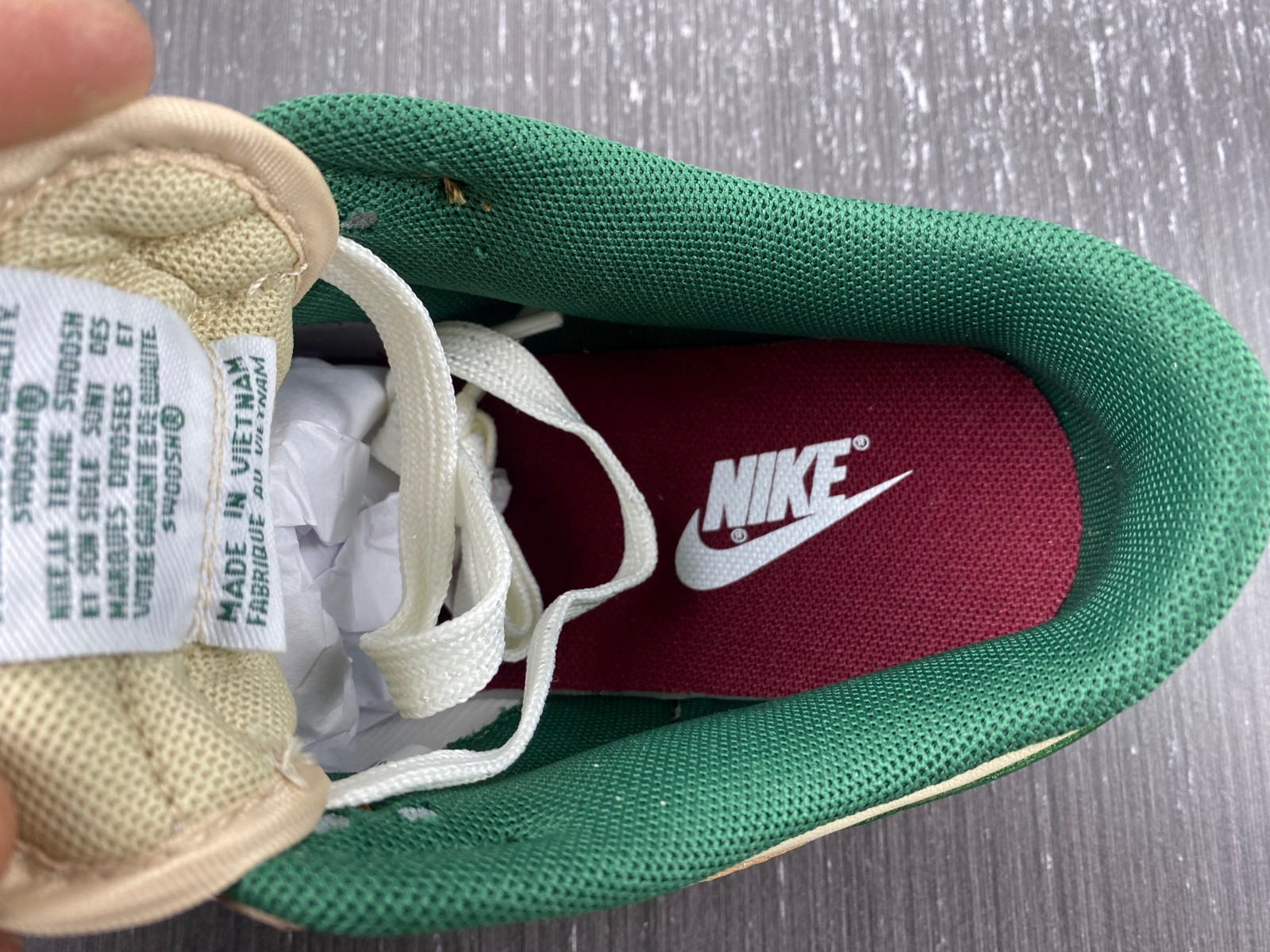 nike dunk low retro rattan gorge gree fb7160-231